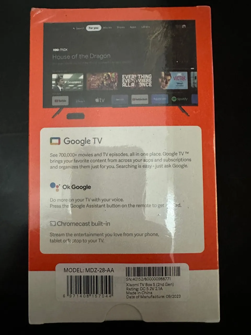 Xiomi Mi Tv Box S 2 Gen