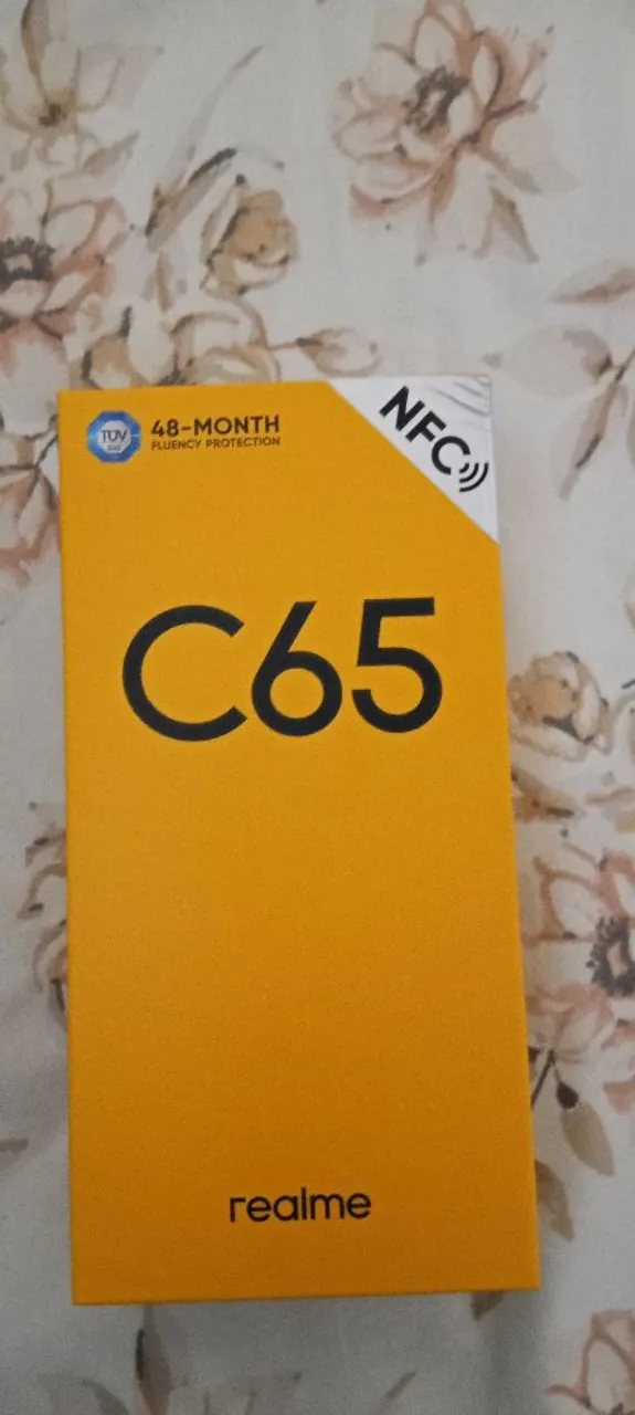 Realme c65 1 mês de uso negociável
