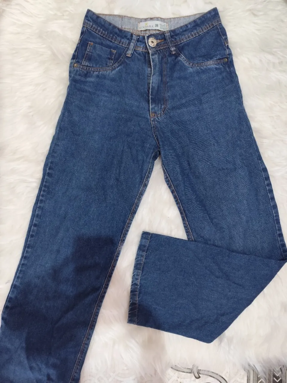 Calça vindara jeans feminina tamanho 38