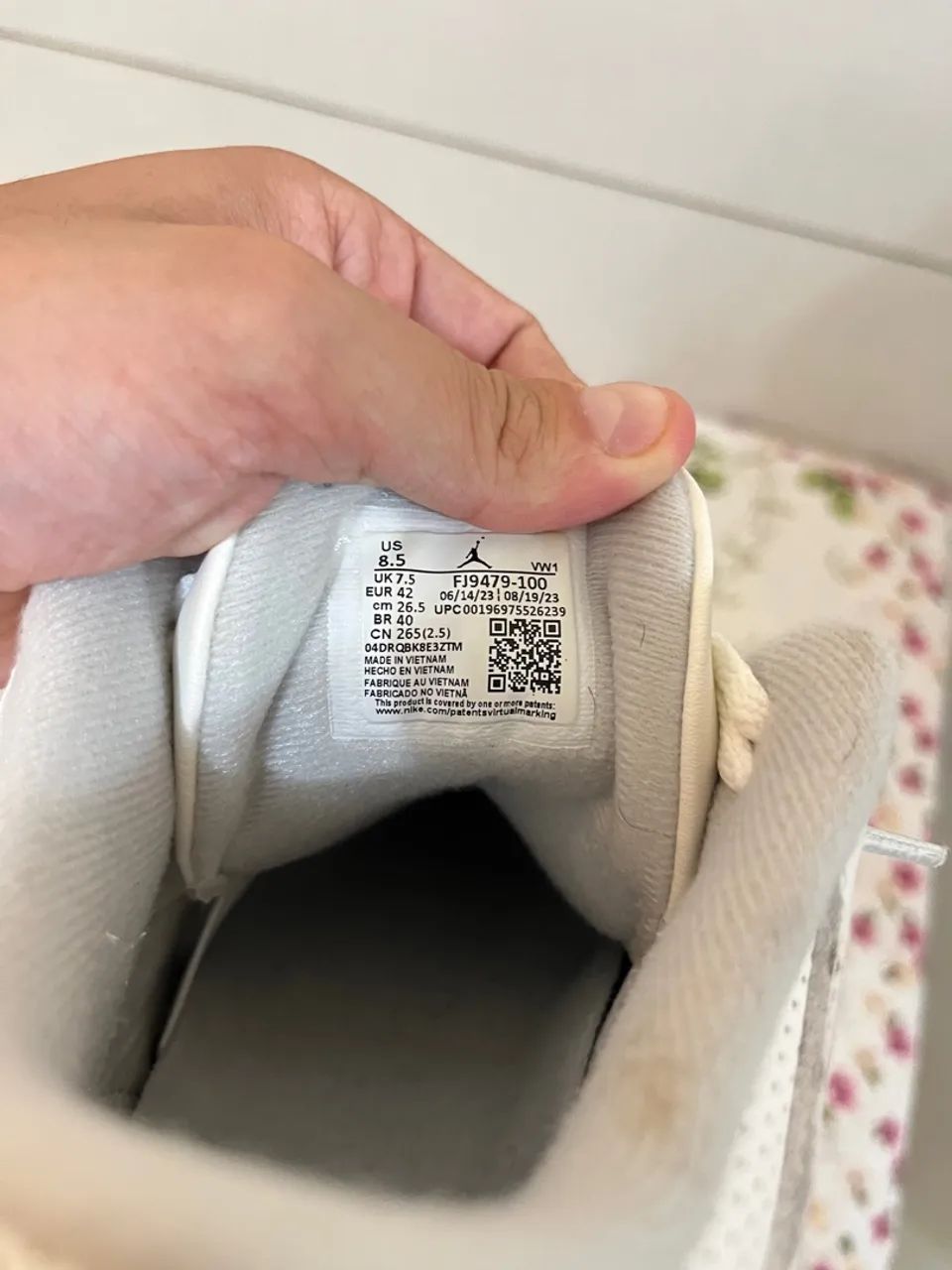Tênis Nike Air Jordan 3 Craft Ivory - Foto 5