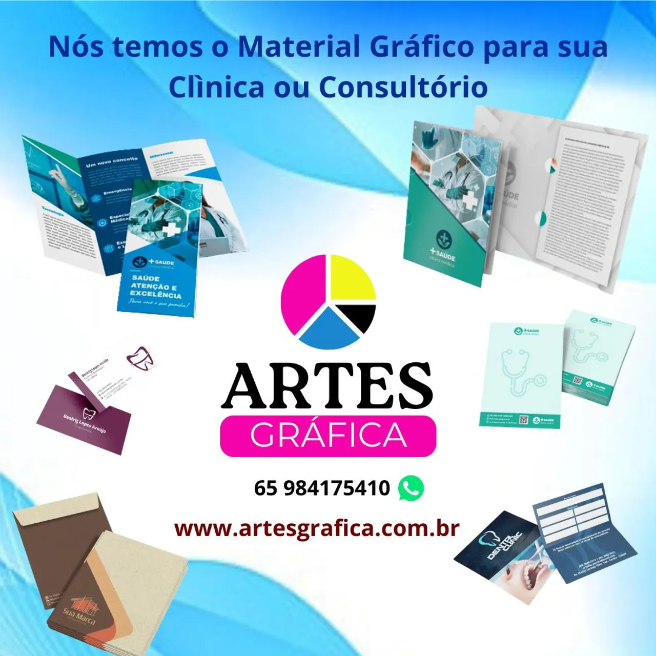 Material Gráfico para sua Clínica ou Consultório