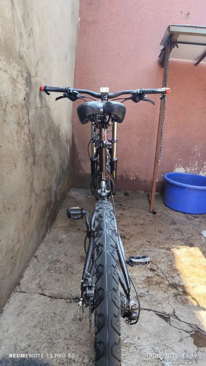 BICICLETA FULL SUSPENSÃO 