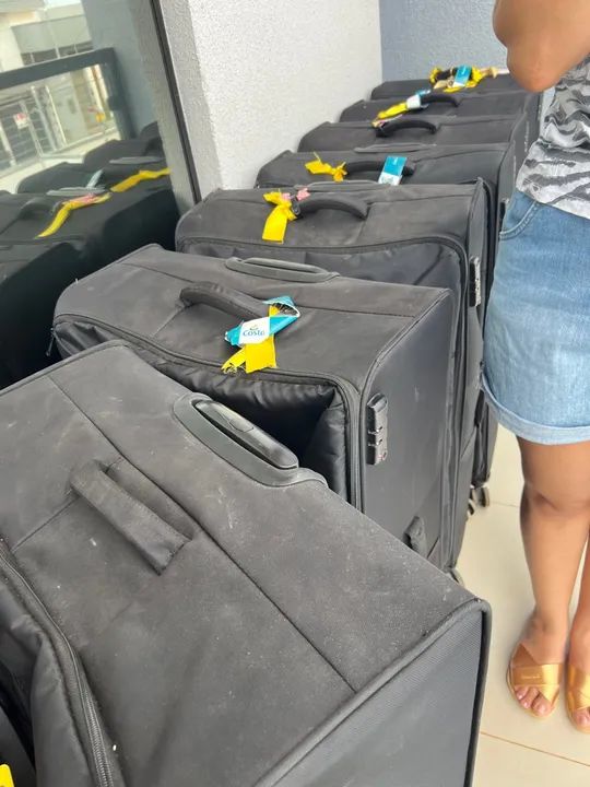 Conjunto de Malas de Viagem - Preta - Foto 4