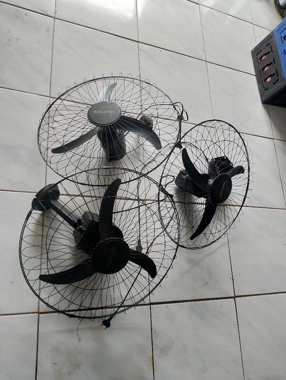 3 ventiladores 
