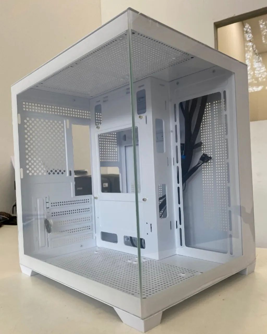 Gabinete aquário Branco NOVO- Loja