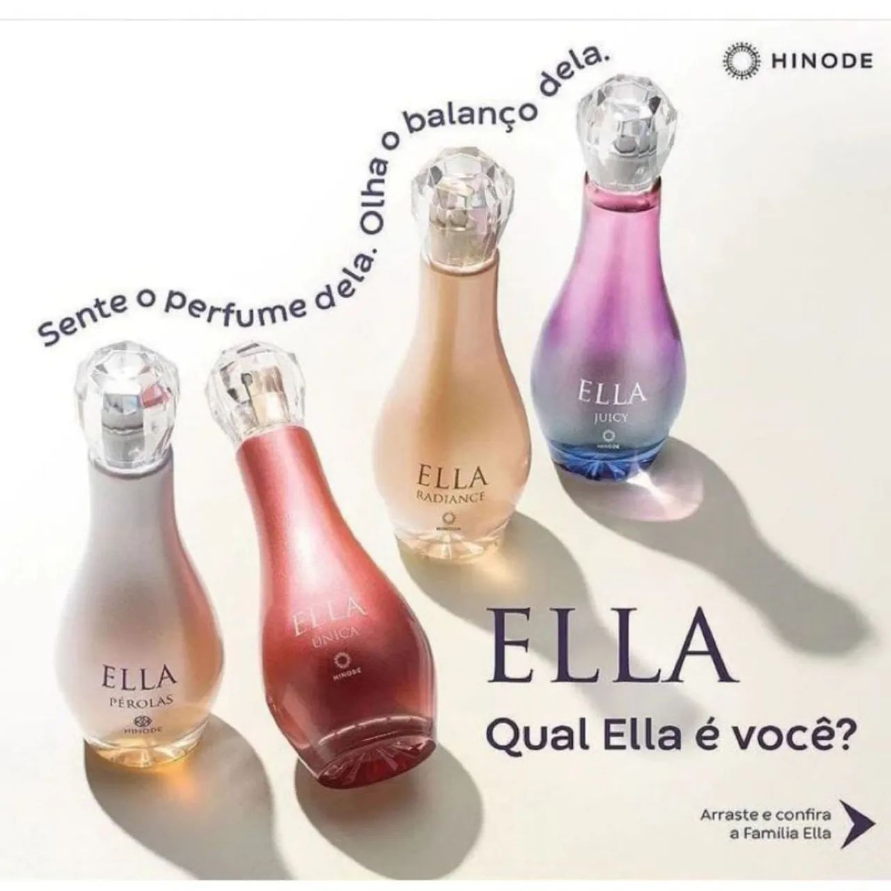 Perfumes Femininos Hinode Ella 100ml - Tenho todos 