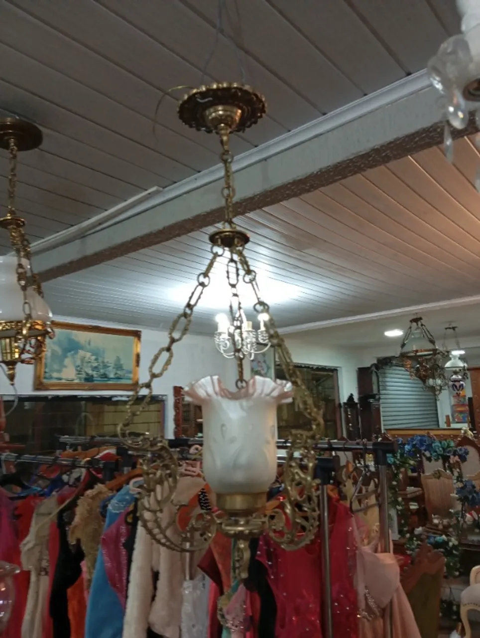 Lustre de bronze