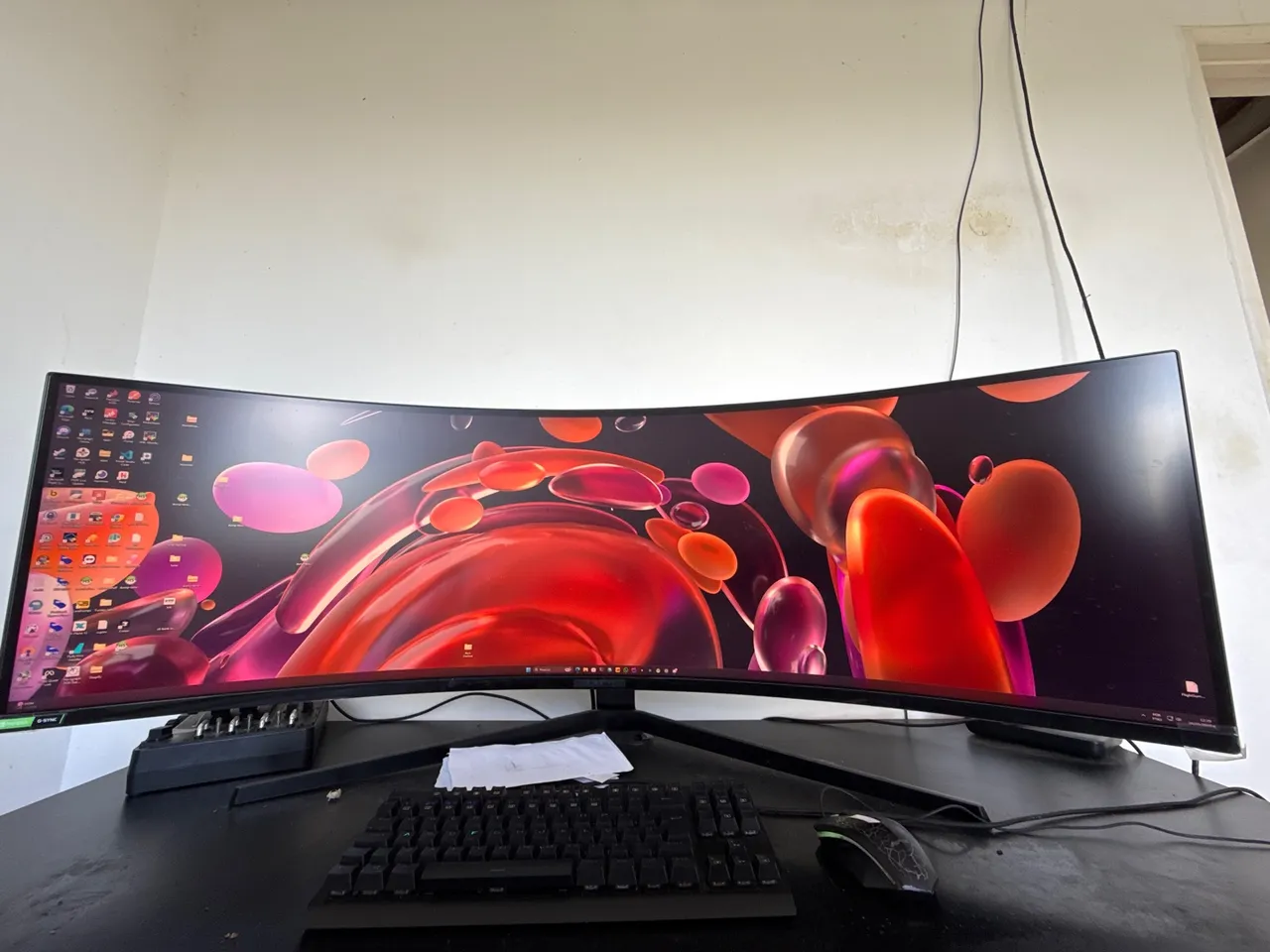 Monitor Curvo Gamer Samsung Odyssey G9 - 49 polegadas