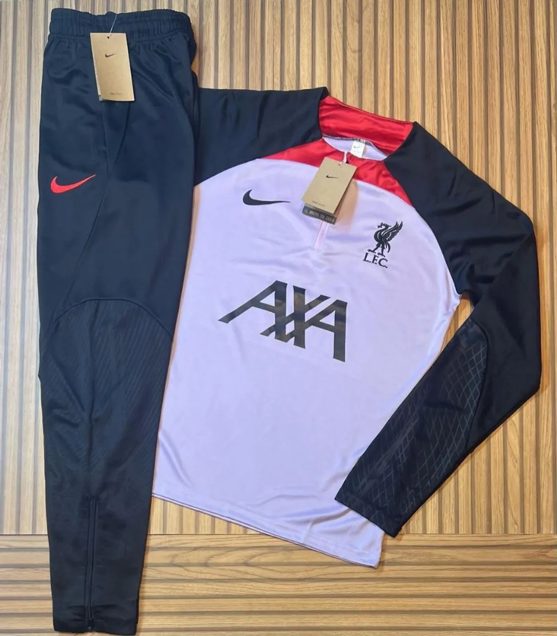 Conjunto Liverpool Nike - tailandesas fio 40.1a mais top da categoria