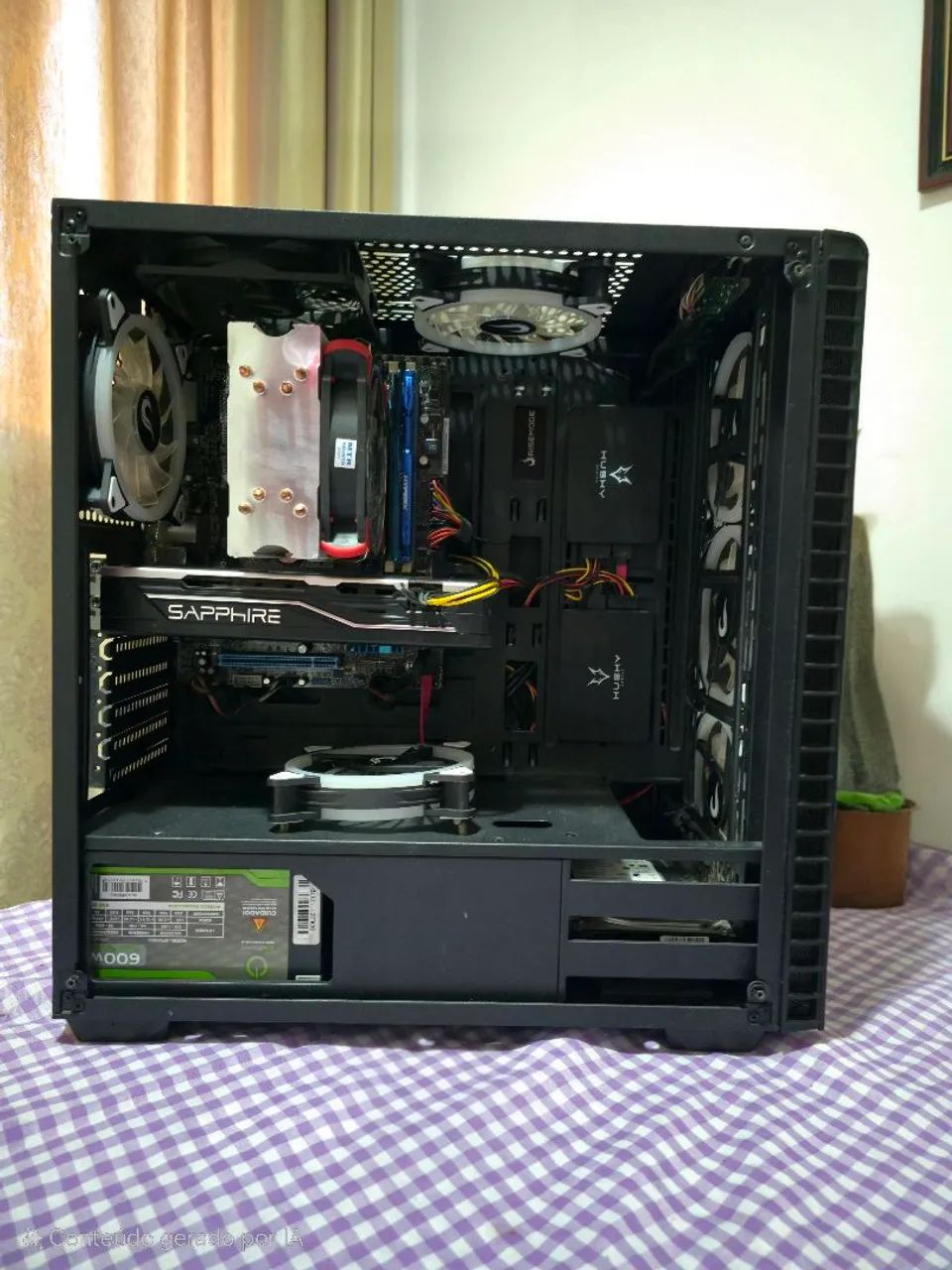 PC Gamer - Gabinete com Painel de Vidro e Componentes de Alta Performance - Foto 5