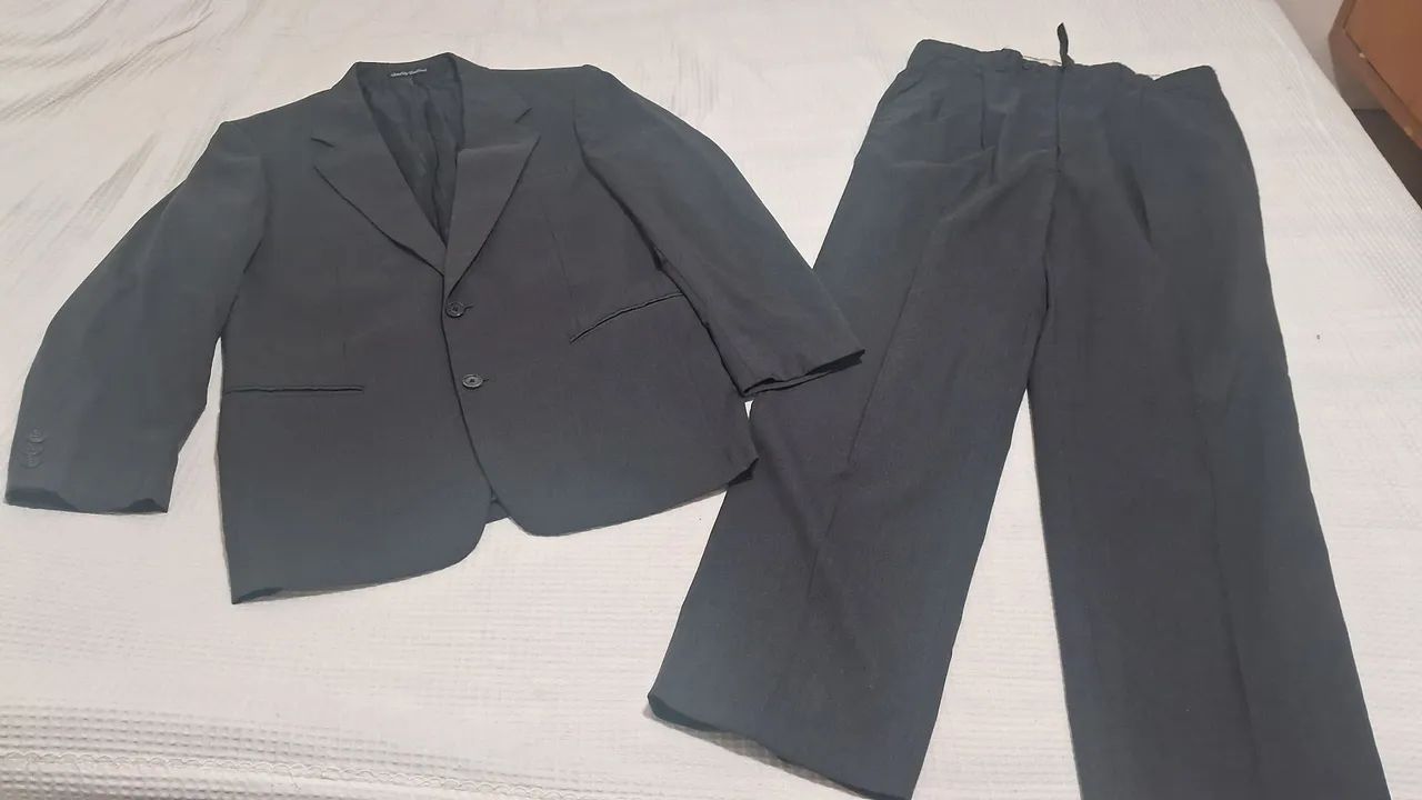 Conjunto terno tam p 61cm largura frontal calça  - Foto 2