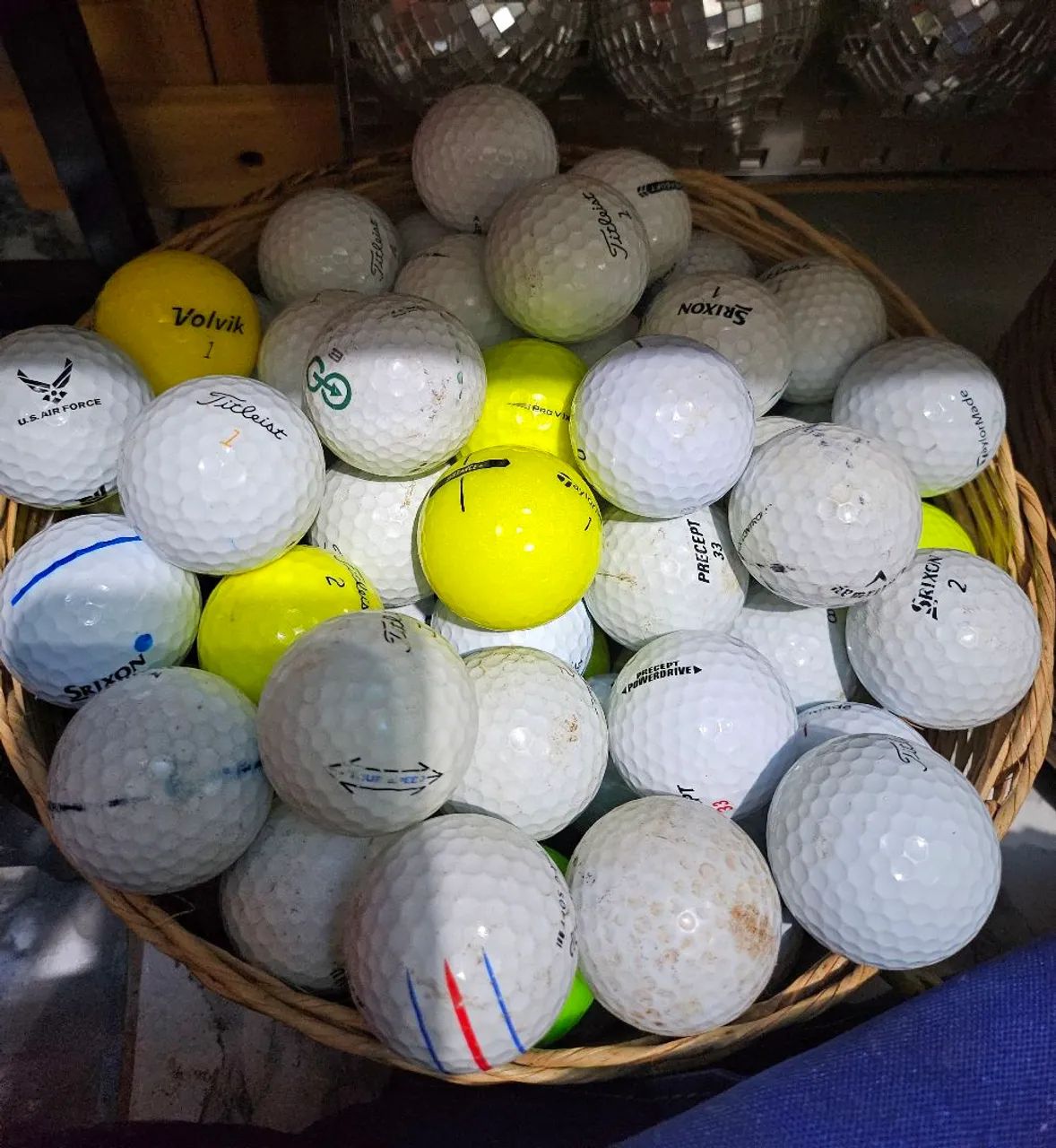 400 Bolas de Golfe Variadas