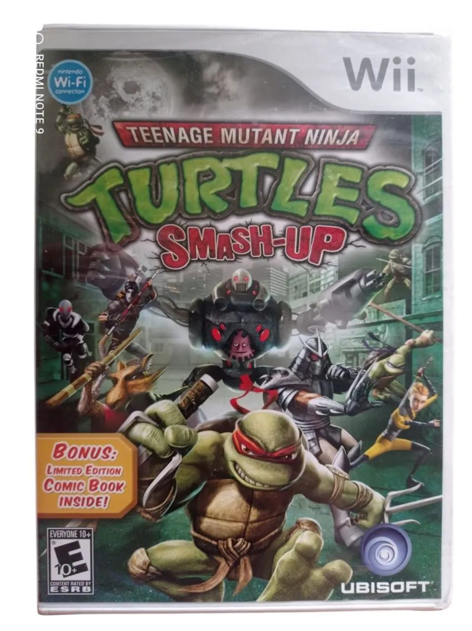 Jogo de Nintendo wii mutant ninja turtles: smash-up lacrado