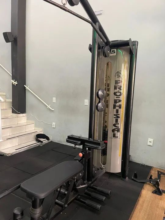 Máquinas de Musculação puxador costas e remada baixa  - Foto 4