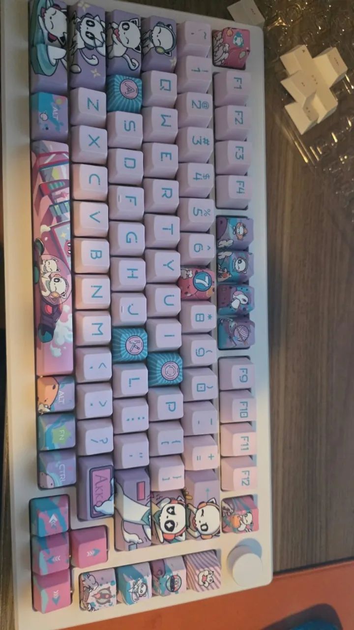 Teclado Magnético Akko 7th Anniversary MOD007B PC64529519854594121