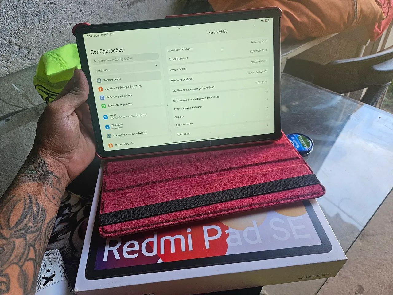Redmi ped se novo para vender 3 meses de uso ainda na garantia sempre usado com capa e pel - Foto 4