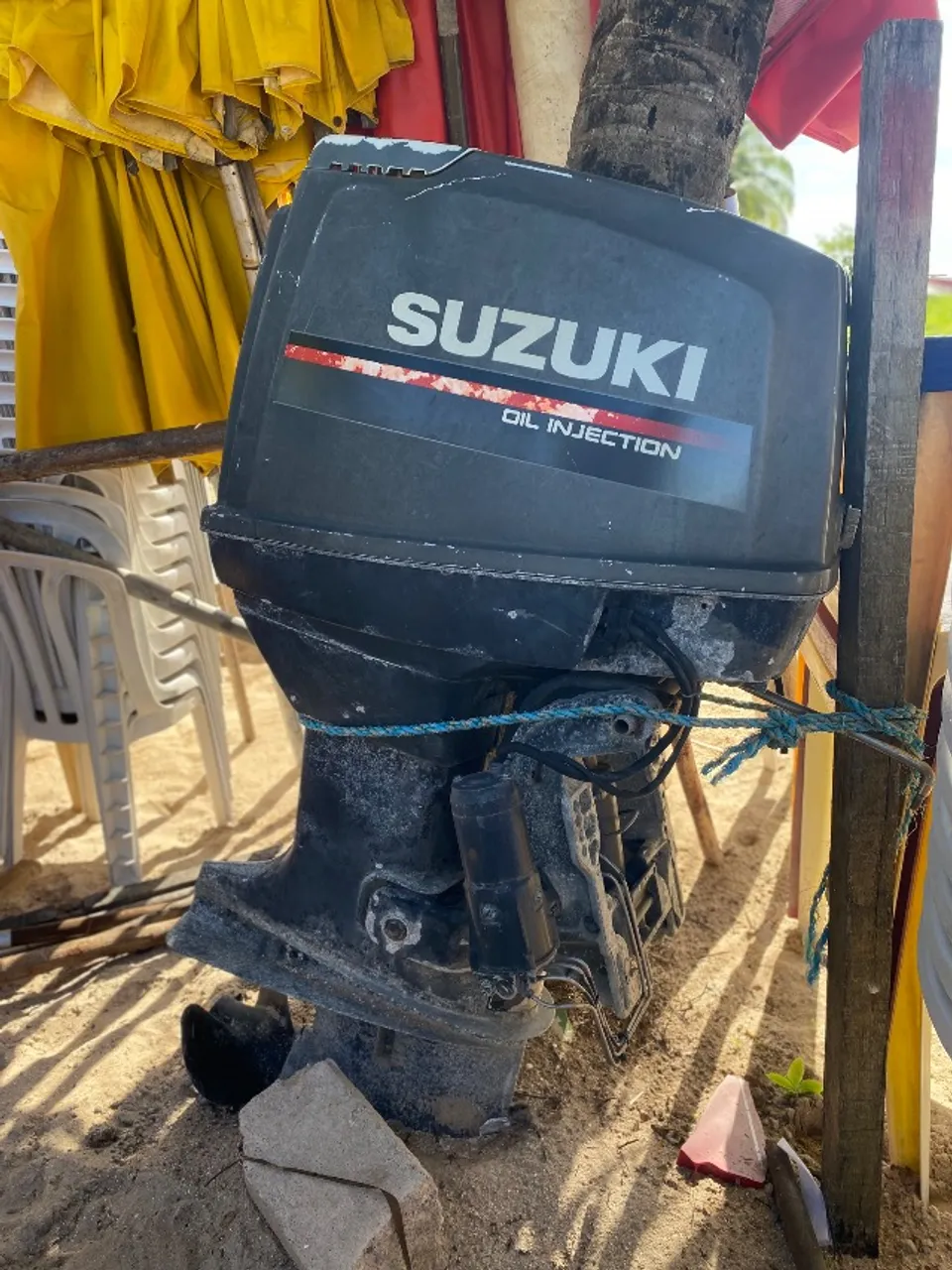 MOTOR SUZUKI EM ÓTIMO ESTADO!