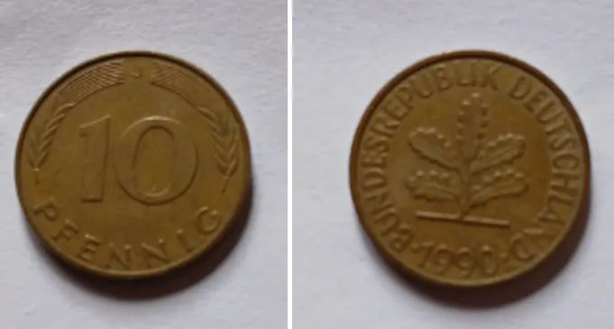Moedas antigas Deutschland - Foto 3