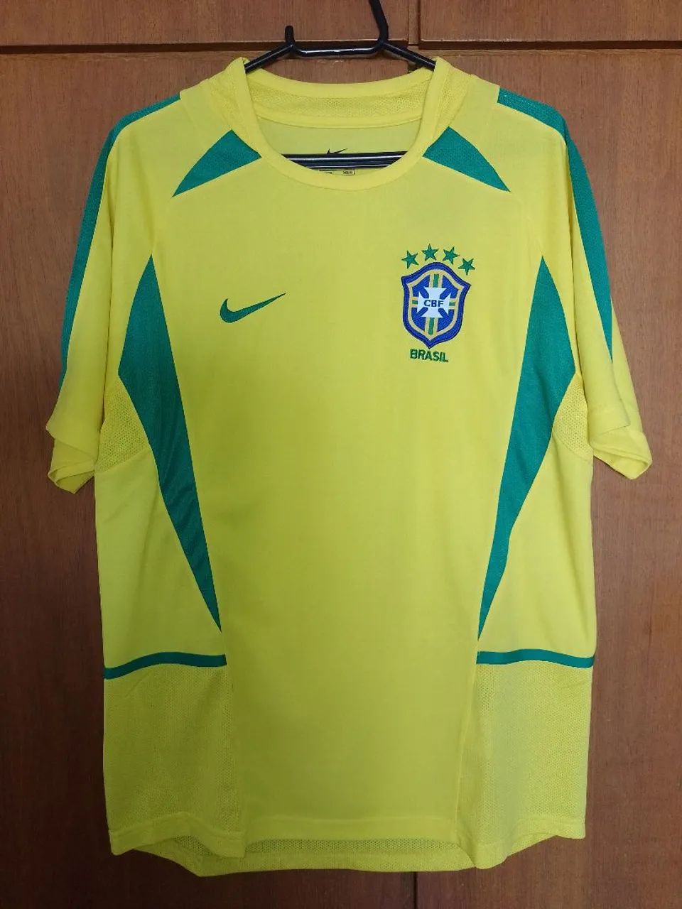 Camisa do Brasil 2002 Tam G
