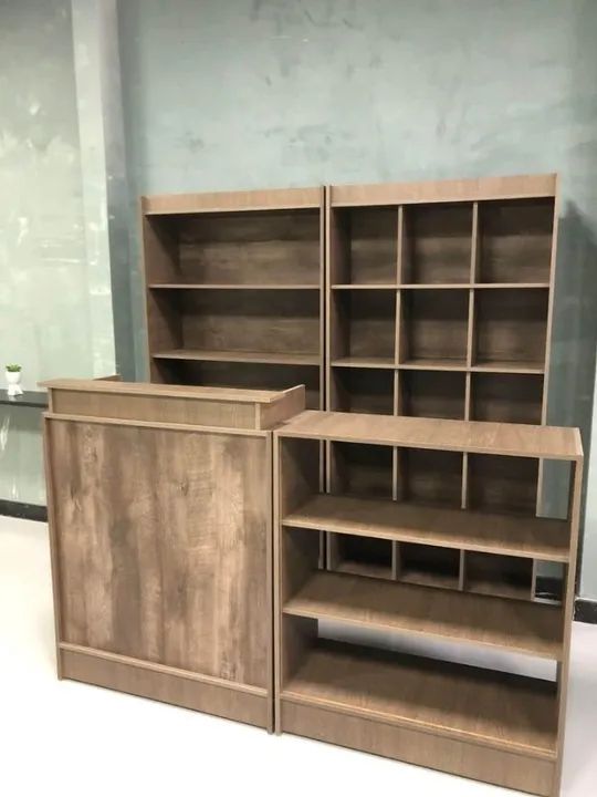 Kit Loja na Cor Amadeirada ( louro freijo)