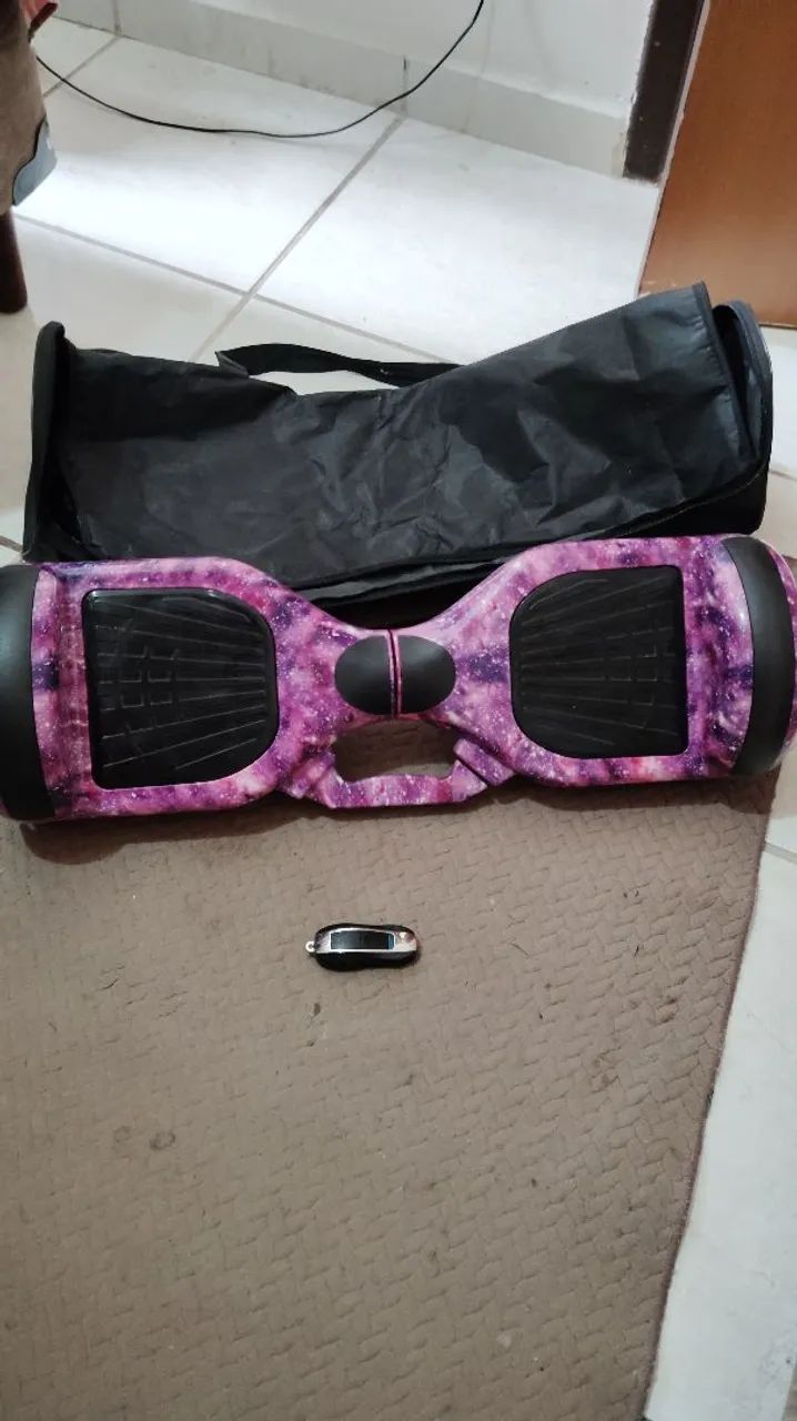 Hoverboard Galaxy com carregador, controle e bolsa - Foto 6
