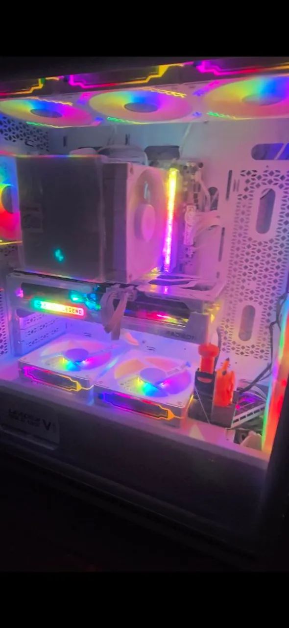 Gabinete super frame magic com 9 fans com controladora  - Foto 6
