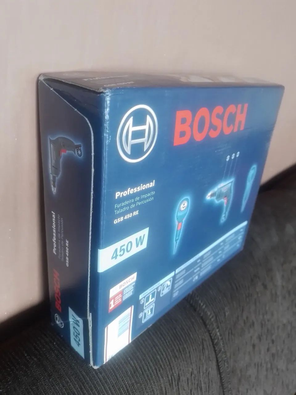 Furadeira de Impacto Bosch 450W - Foto 3