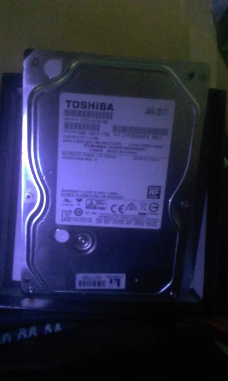 HD 1 tb PC Toshiba