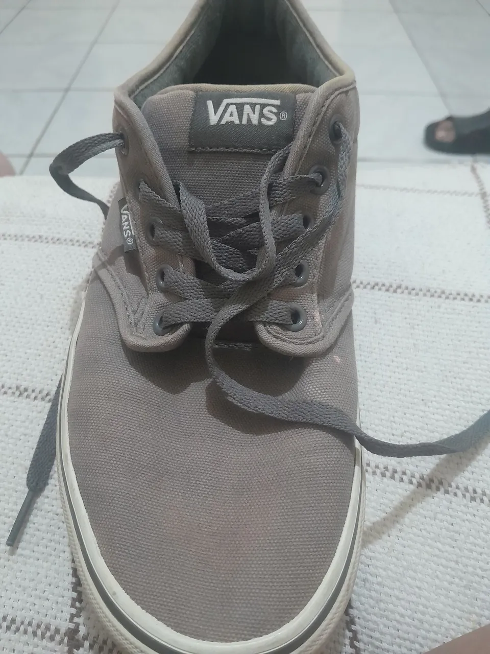 Tênis Vans Cinza Original