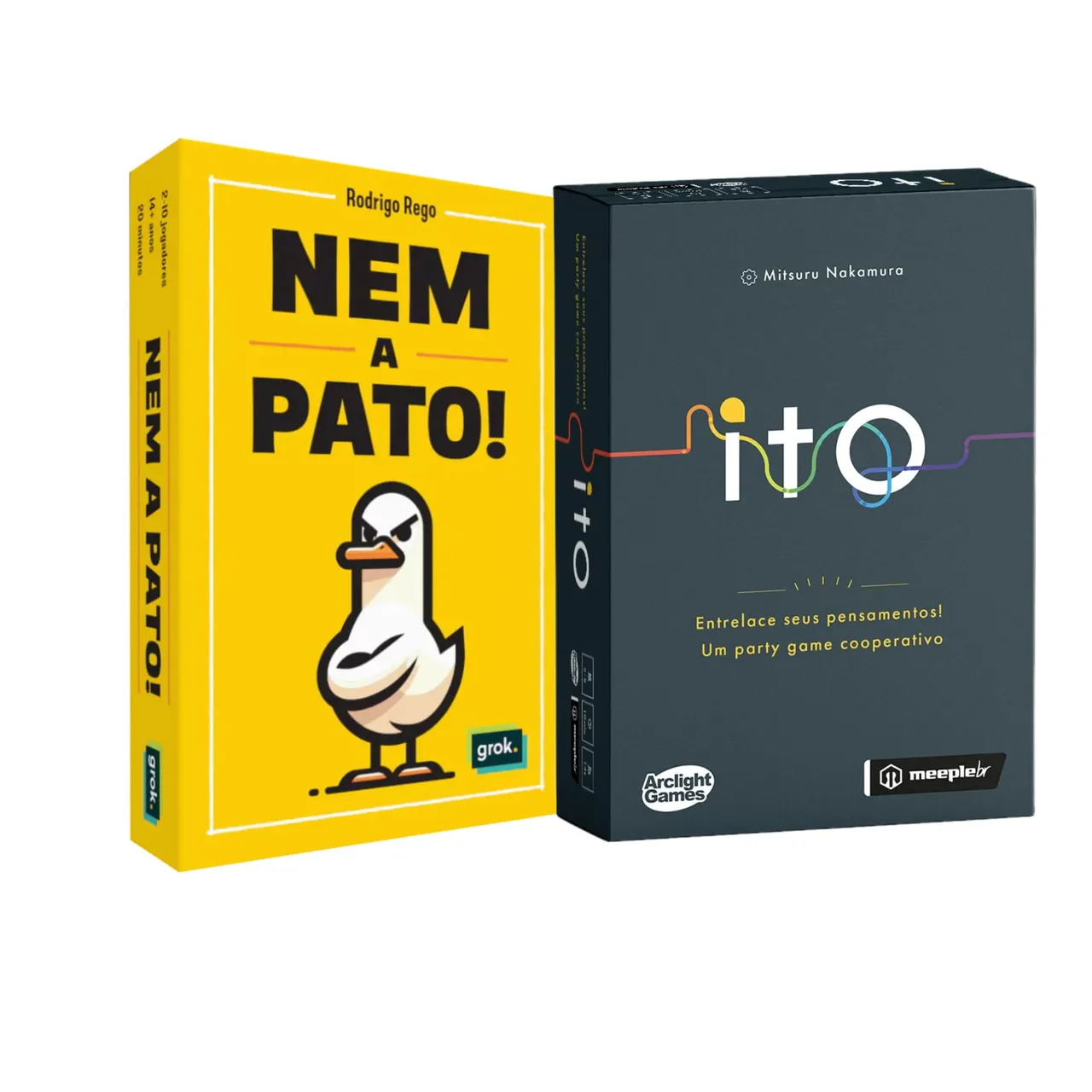 Jogos de Cartas: Nem a Pato! e Ito