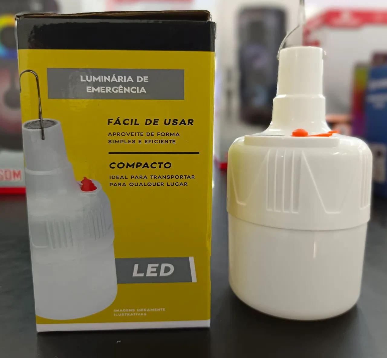 LUMINARIA P/PENDURAR 16,5X8,5CM<br>REF:6922<br>  - Foto 5
