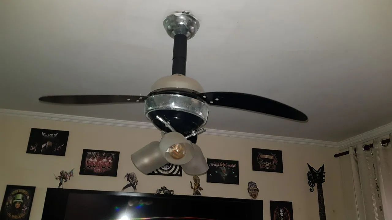 Ventilador de teto super luxo. - Foto 2