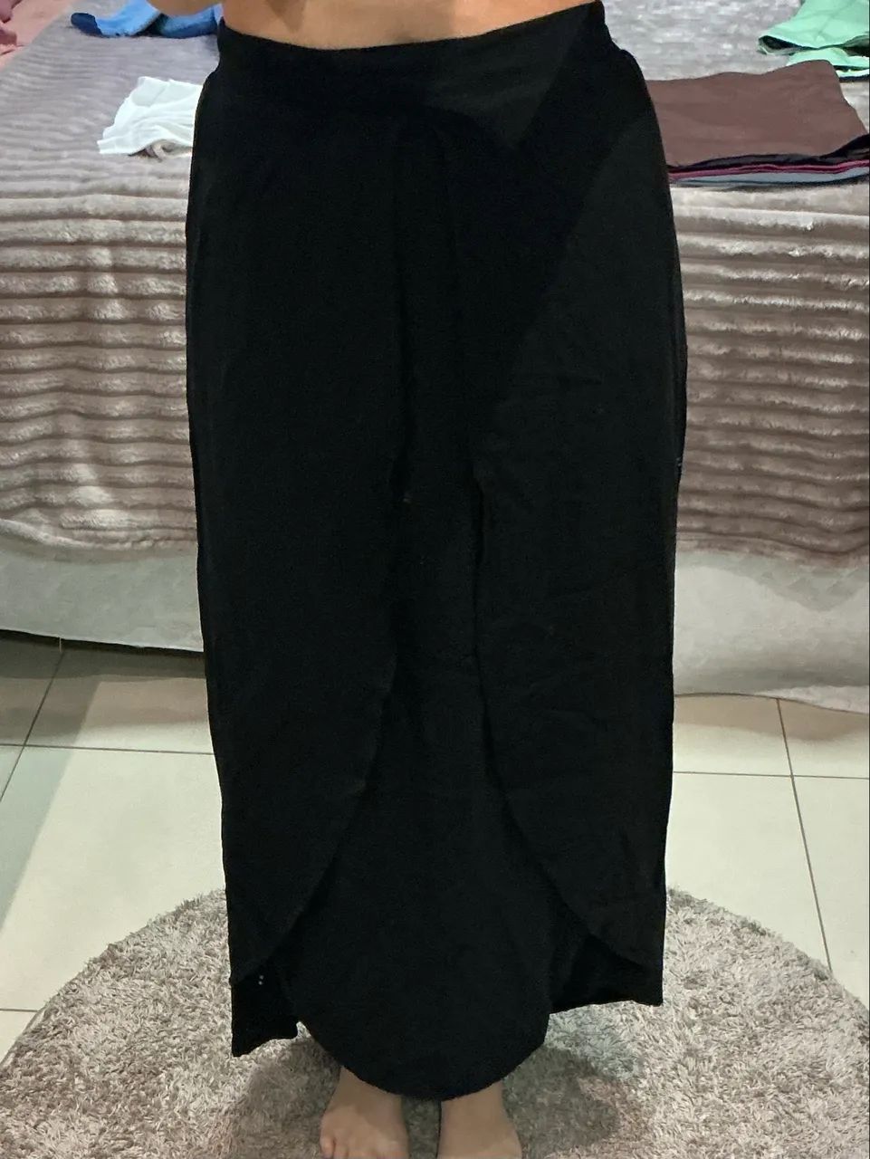 Saia mid preta - Foto 4