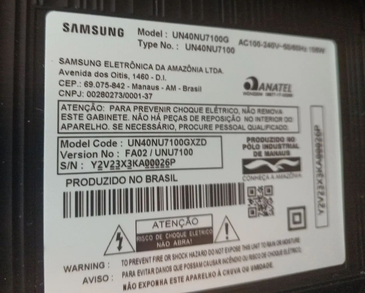 Smart TV 4K Samsung 40 Pol UN40NU7100 - Foto 4