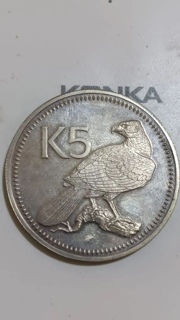 Moedas de Prata antigas Papua New Guinea
