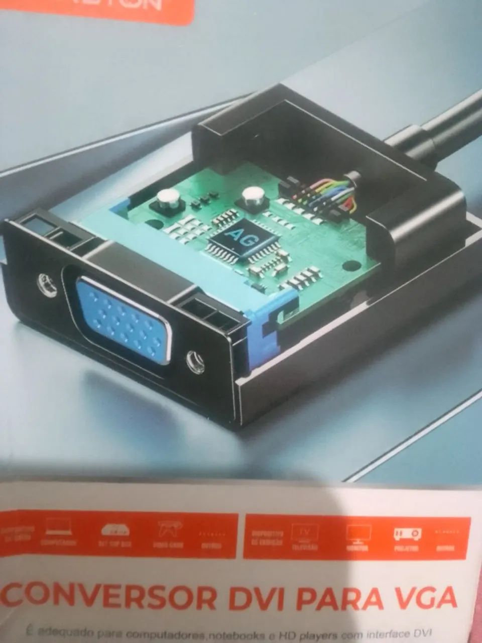 Conversor DVI PARA VGA PC , PS3 ,PS4  - Foto 2