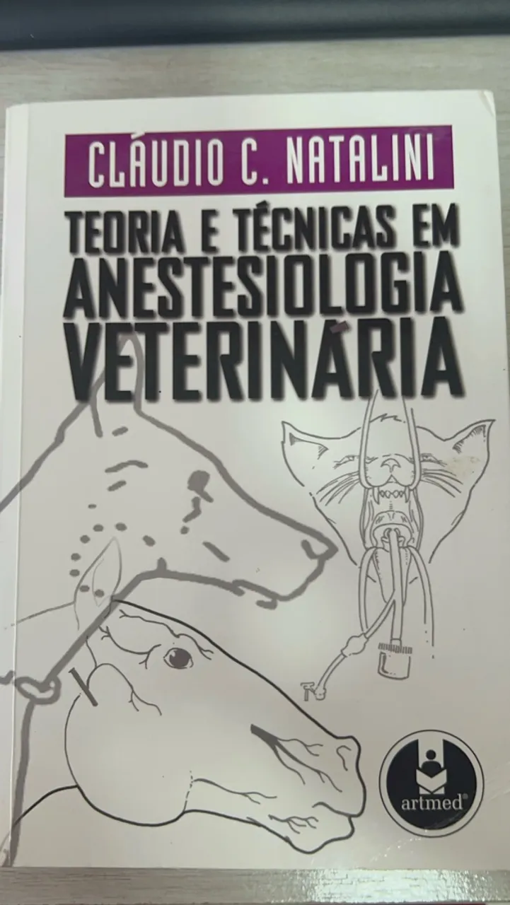 Livro Teoria e Técnicas em Anestesiologia Veterinária