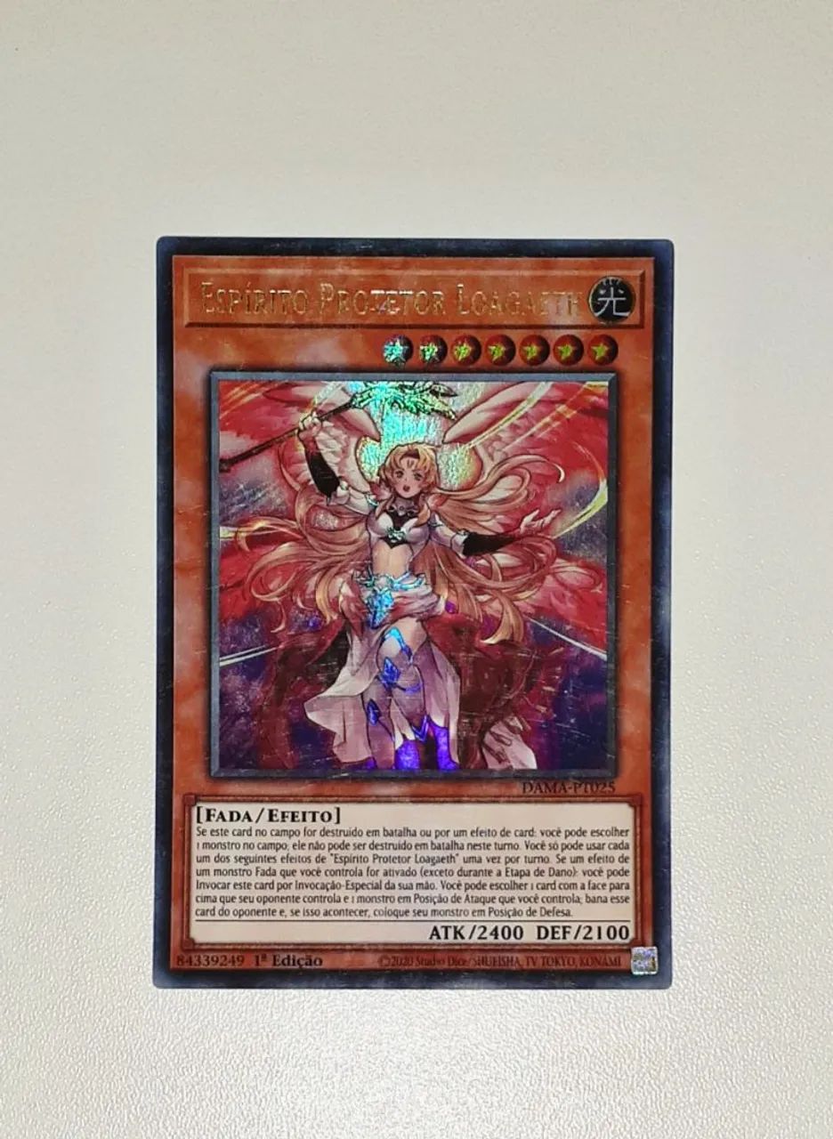 Carta de Yu-Gi-Oh Espírito Protetor Loagaeth