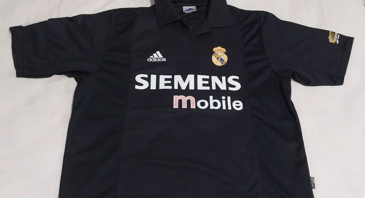 Camisa Real Madrid Adidas 2002 Centenário Beckham