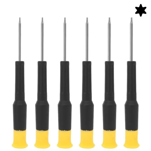 Kit de Chave Torx de Precisão - Jogo com 6 Chaves T4 a T9