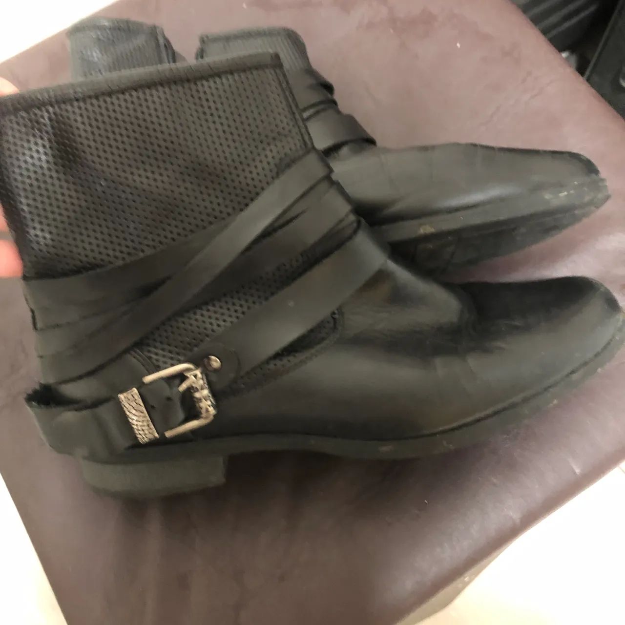 Bota cano curto feminino 