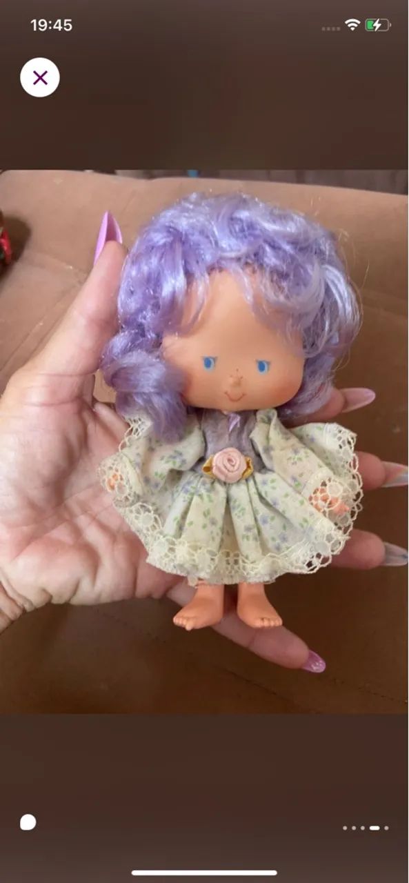 Boneca uvinha moranguinho 