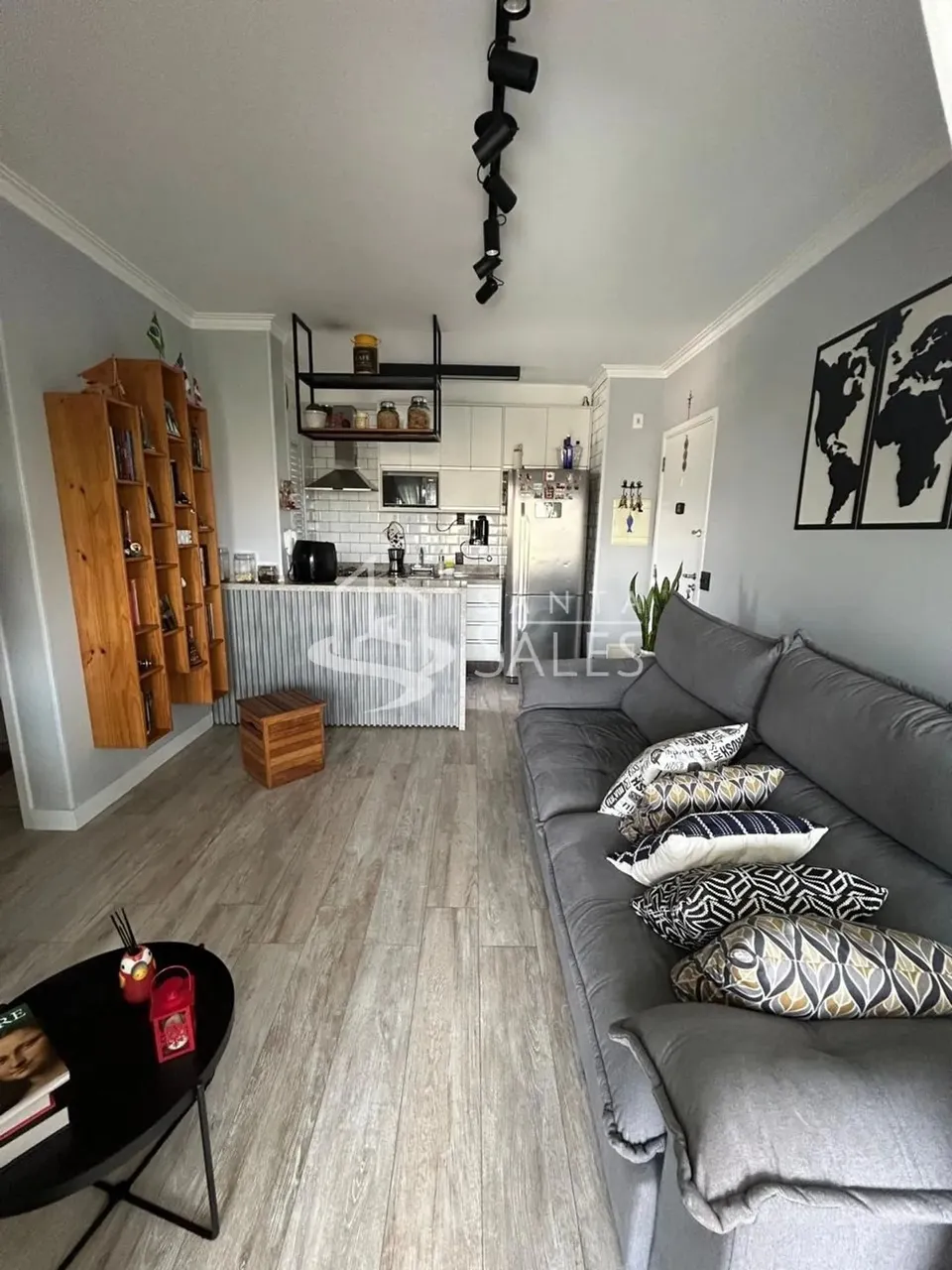 Apartamento à venda em São Paulo-SP: 2 quartos, 1 suíte, 2 salas, 1 vaga, 64m² no Jardim S