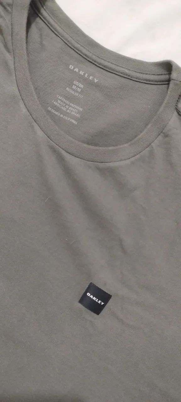 Camisa Oakley | Cinza | Tamanho M - Foto 5