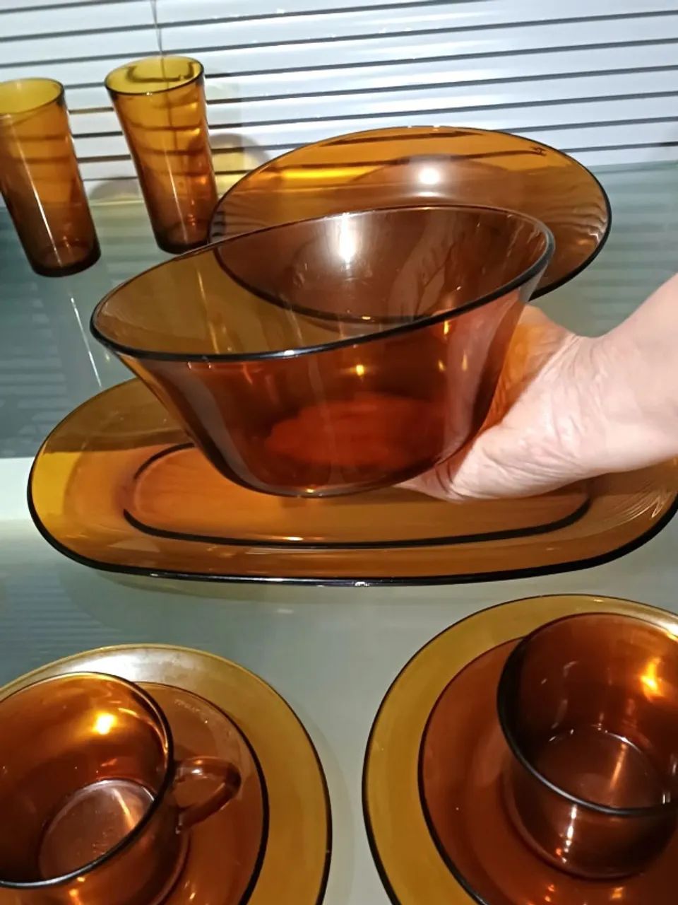 Conjunto 29 peças Duralex original - Foto 4