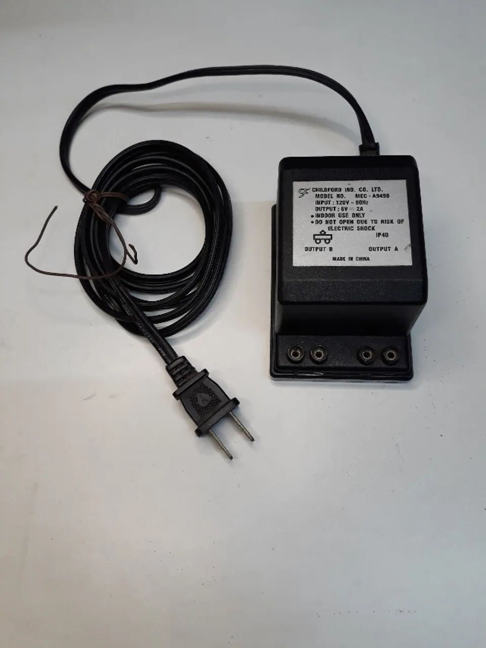 Fonte childford mec A-9498 6v 2a ip40