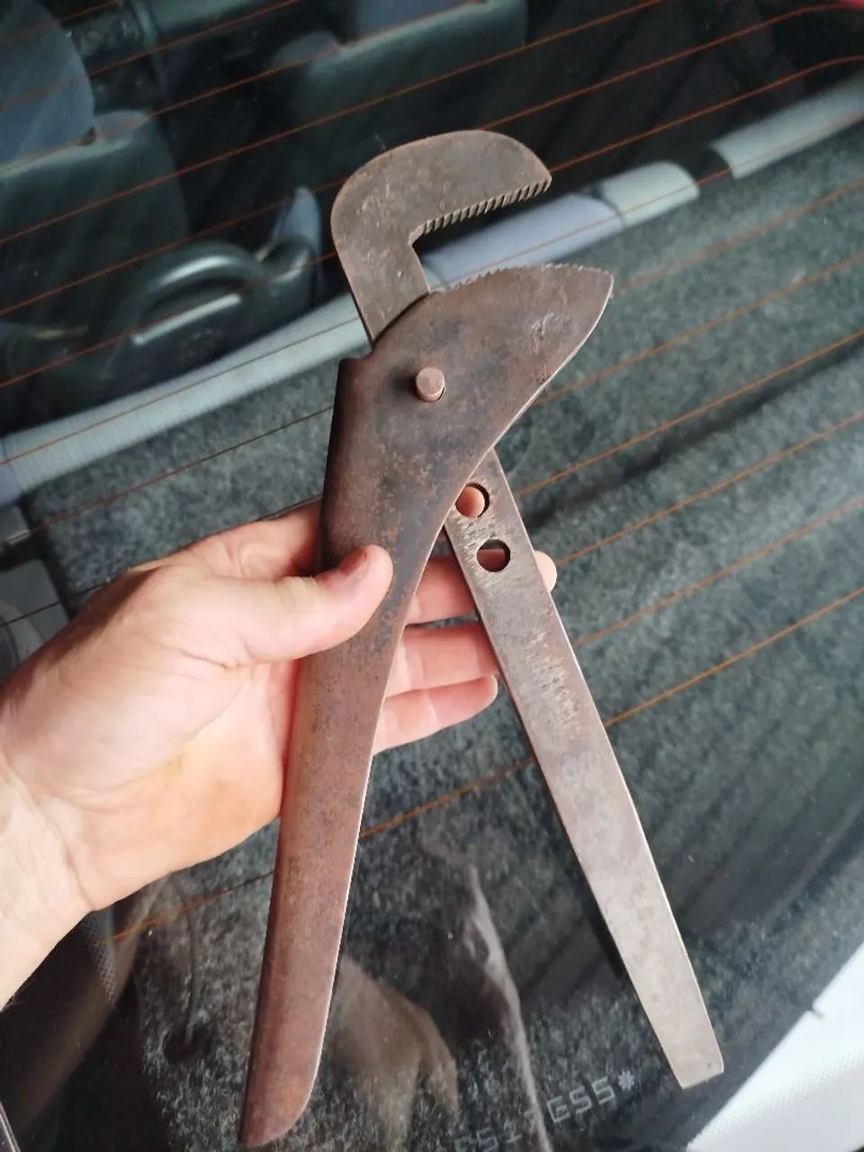 Chave de Grifo Antiga - Foto 3