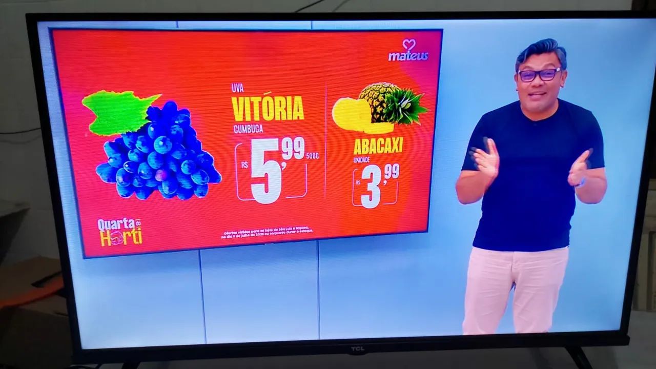 TV Android 32 polegadas TCL  - Foto 4