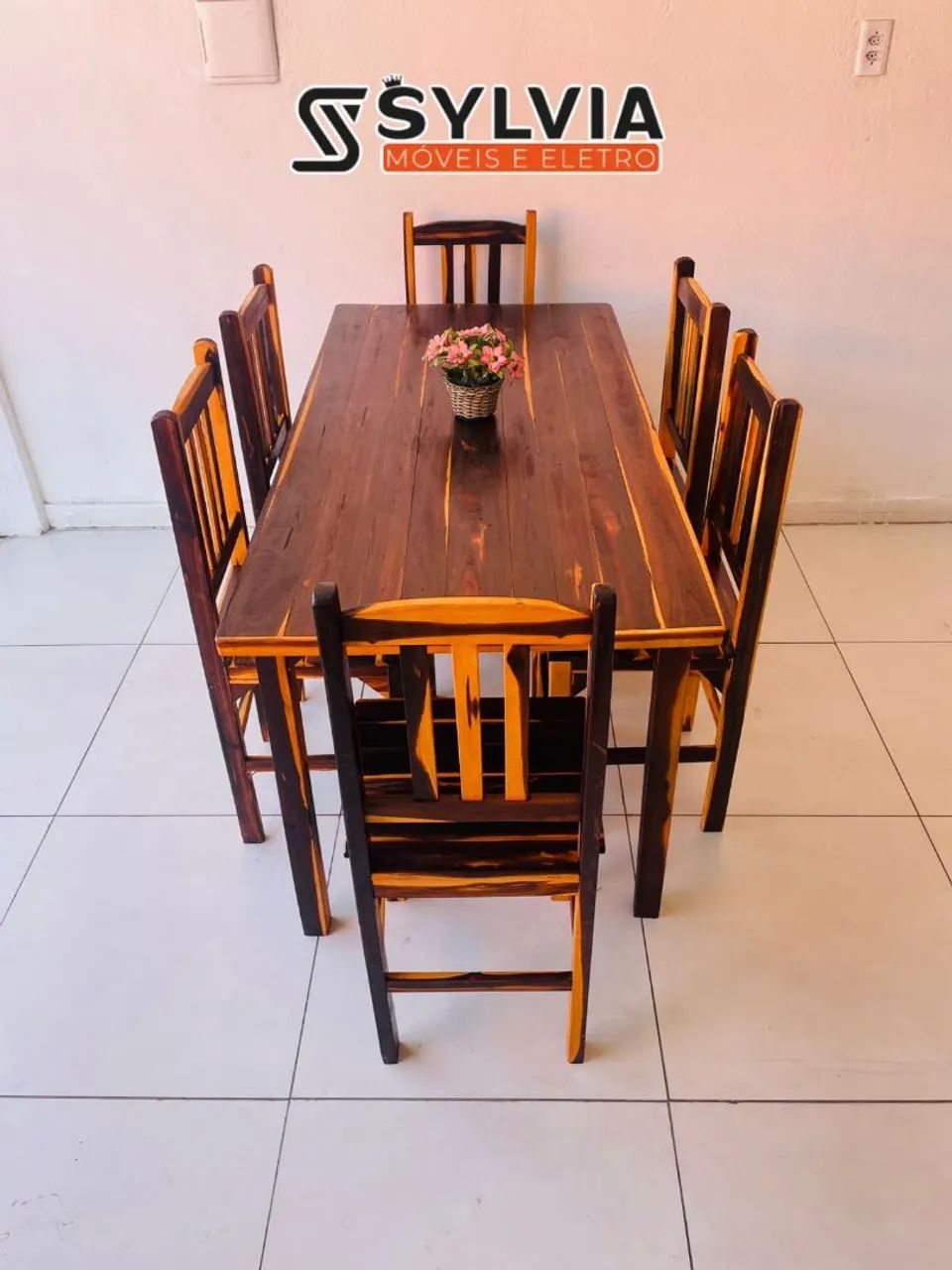 Conjunto de mesa fixa 70x1.50 - Foto 2