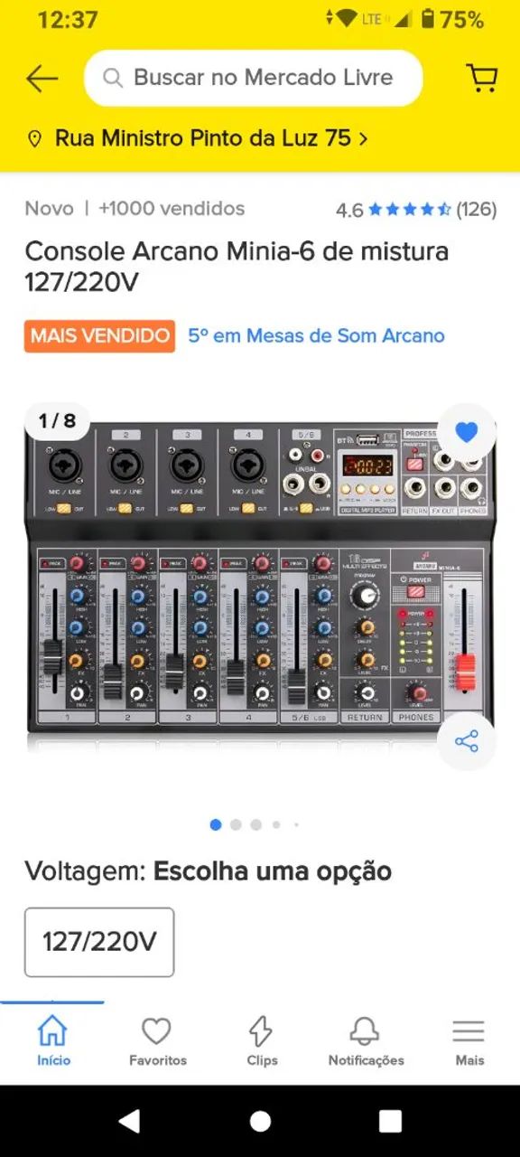 Mesa de som Arcano - Foto 2